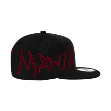 Load image into Gallery viewer, MANIA SNAPBACK HAT (BLACK)