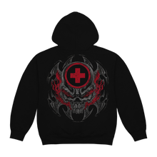 Load image into Gallery viewer, MANIA SKULL ZIP HOODIE
