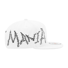 Load image into Gallery viewer, MANIA SNAPBACK HAT (WHITE)
