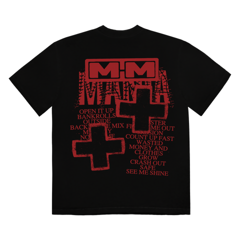 MANIA TRACKLIST TEE