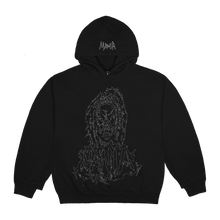 Load image into Gallery viewer, MANIA SKULL HOODIE (BLACK)
